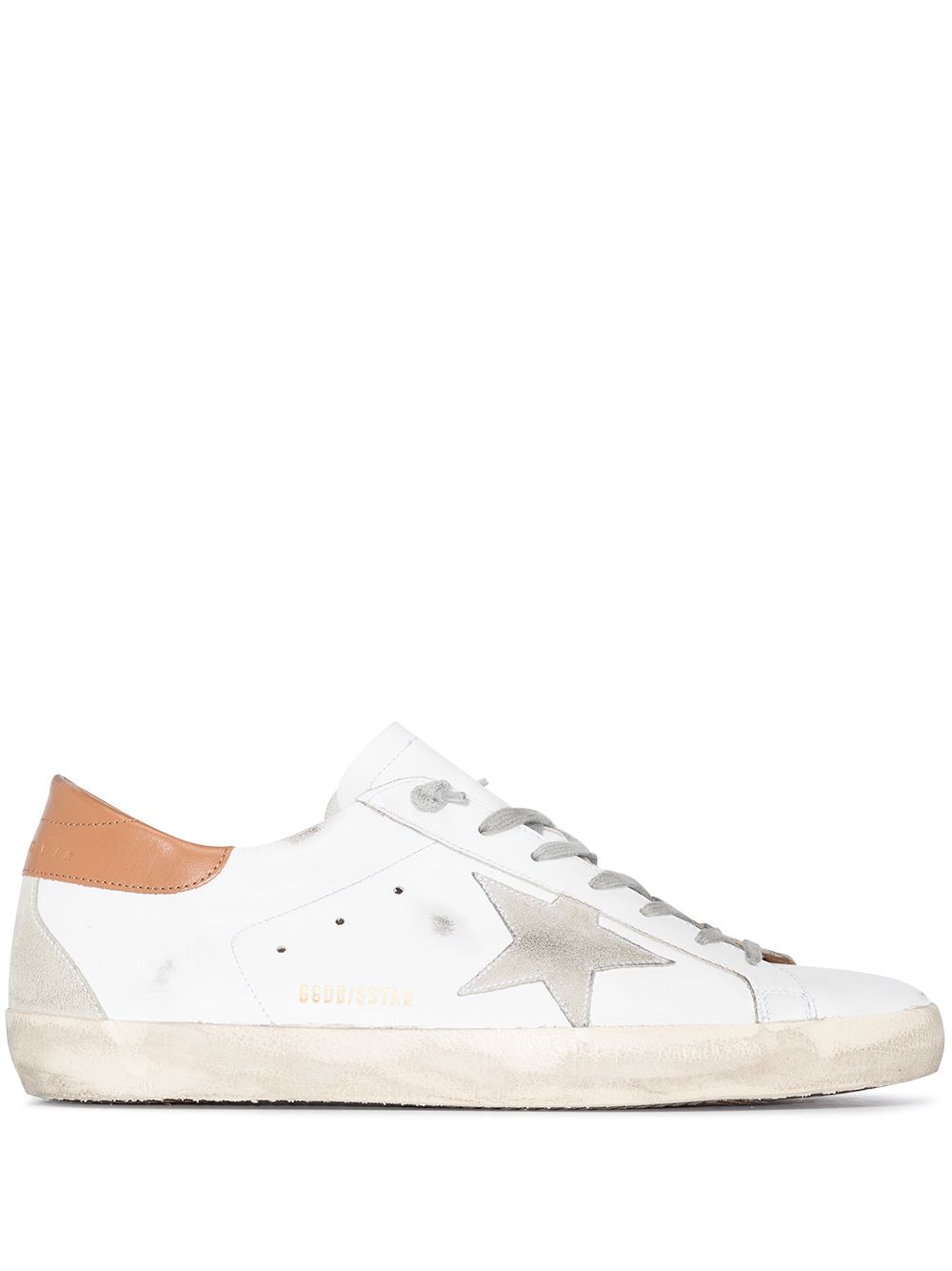 골든 Goose
SuperStar 스니커즈 위드 a worn 이펙트